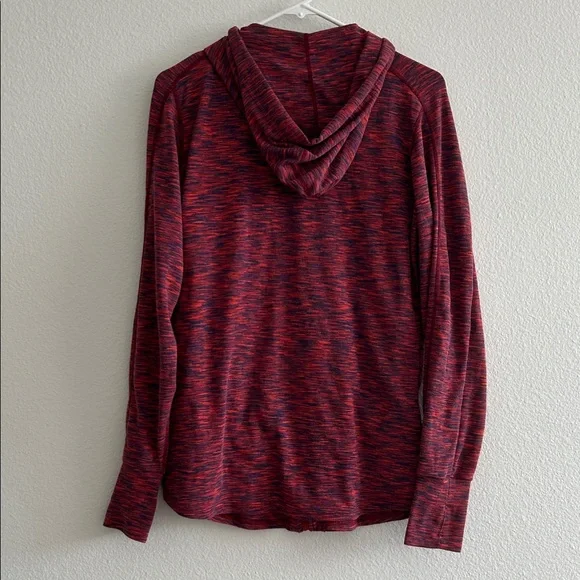 Light Athletic Red and Blue Jacket Hoodie - Picture 3 of 3